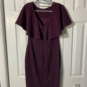Classy Calvin Klein size 2, maroon dress